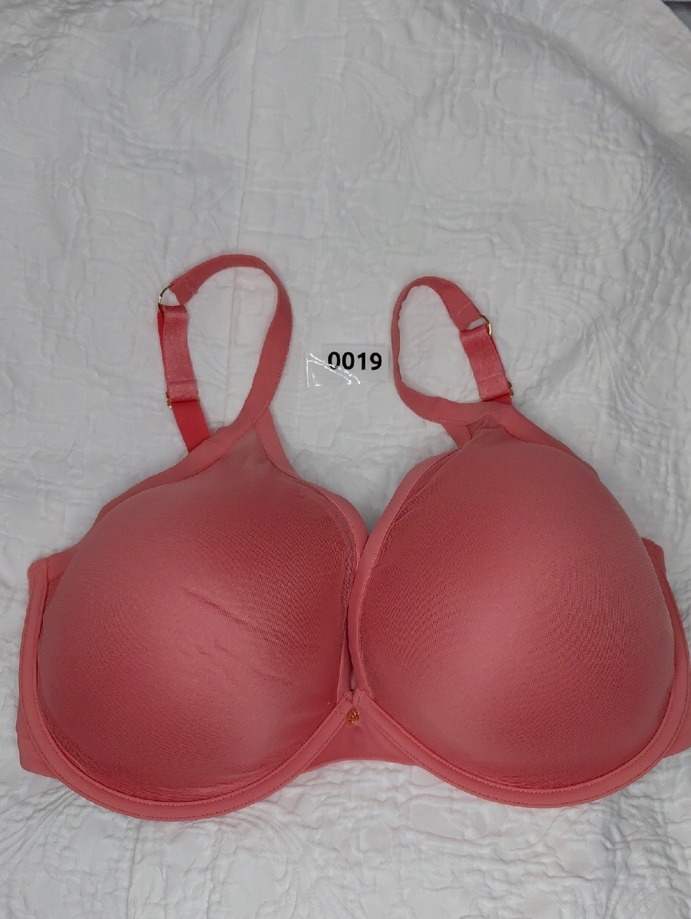 Third Love Coral Pink T-Shirt Bra   36G